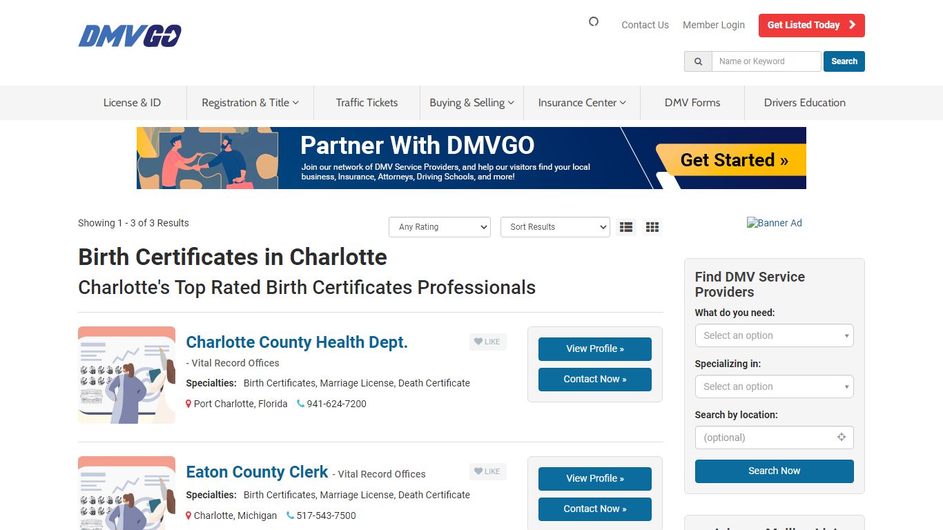 Charlotte Birth Certificates - Find & Compare Birth Certificates ...